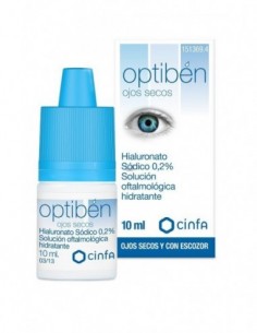 OPTIBEN OJOS SECOS GOTAS 1...