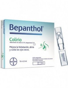BEPANTHOL COLIRIO 10 X 0.5 ML