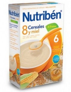 NUTRIBEN 8 CEREALES Y MIEL...