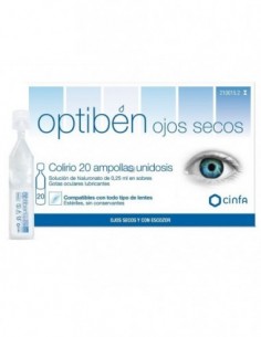 OPTIBEN OJOS SECOS GOTAS...