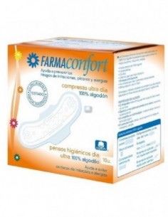 COMPRESAS 100%ALGODON...