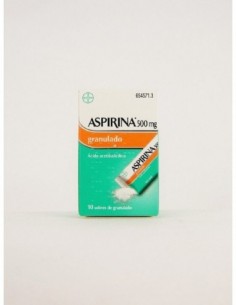 ASPIRINA 500 MG 10 SOBRES...