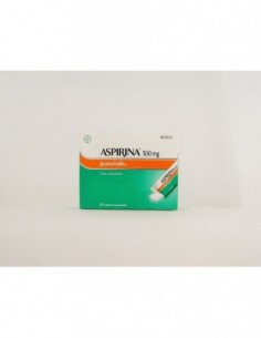 ASPIRINA 500 mg 20 SOBRES...
