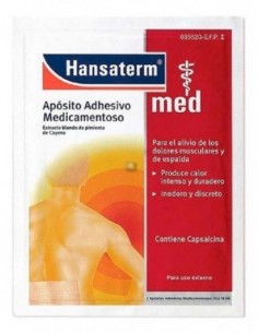 HANSATERM 4,8 MG 2 APOSITOS...