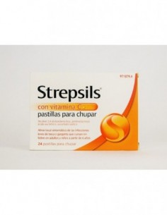 STREPSILS CON VITAMINA C 24...