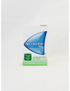 NICORETTE 4 mg 105 CHICLES...